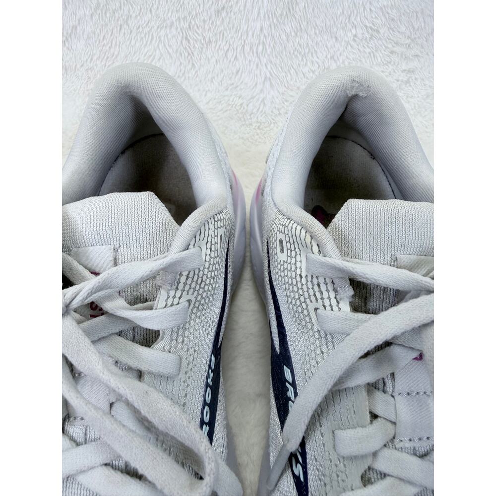 Brooks Ghost 16 Womens Running Shoes Gray Purple Size 7.5 D Wide - Picture 9 of 10
